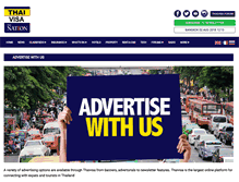 Tablet Screenshot of marketing.thaivisa.com
